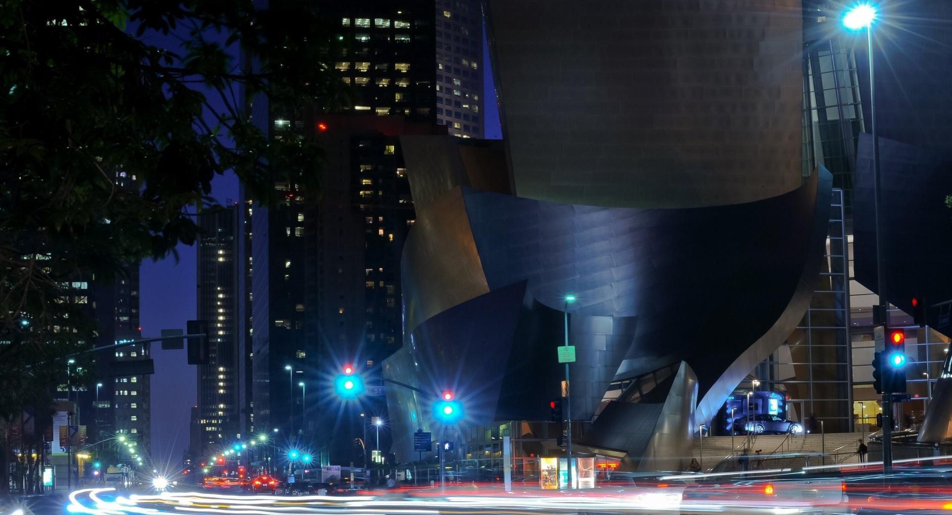 Walt Disney Concert Hall at 1600 x 1200 size wallpapers HD quality
