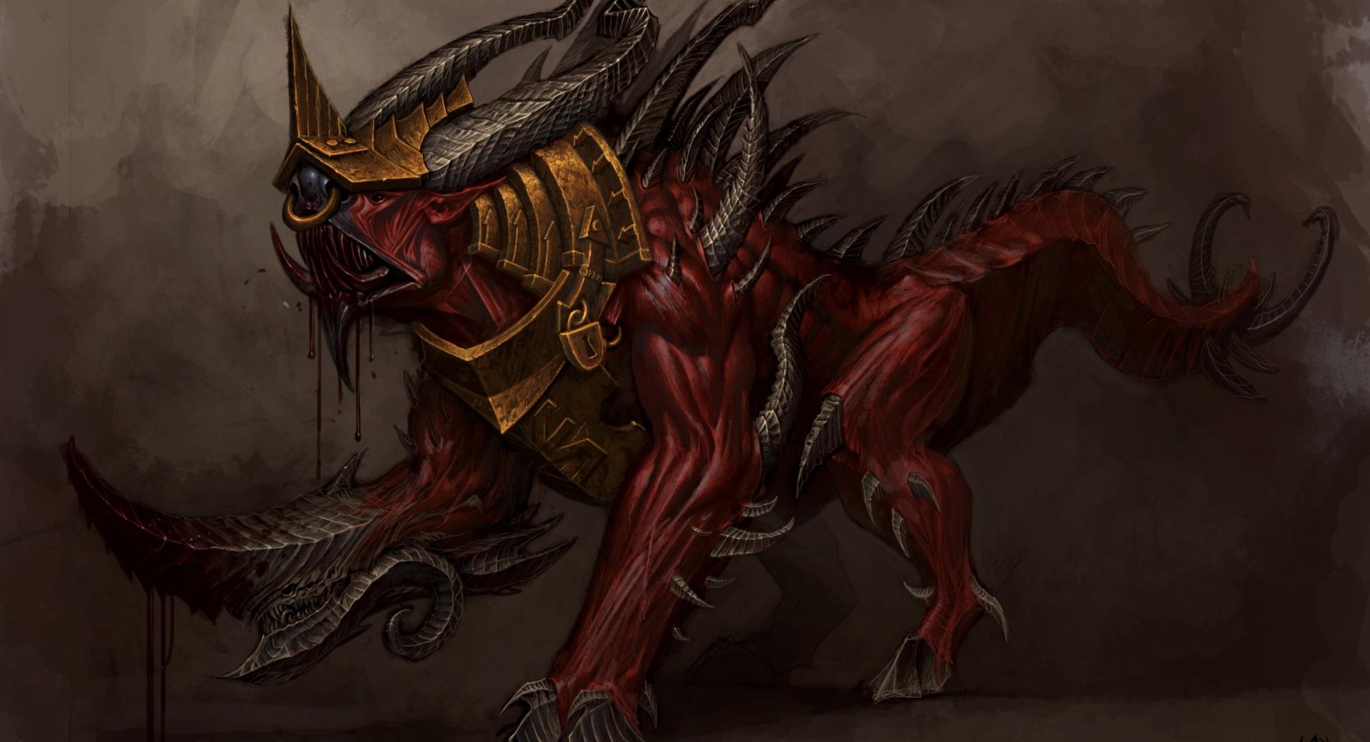 Warhammer Monster at 1152 x 864 size wallpapers HD quality