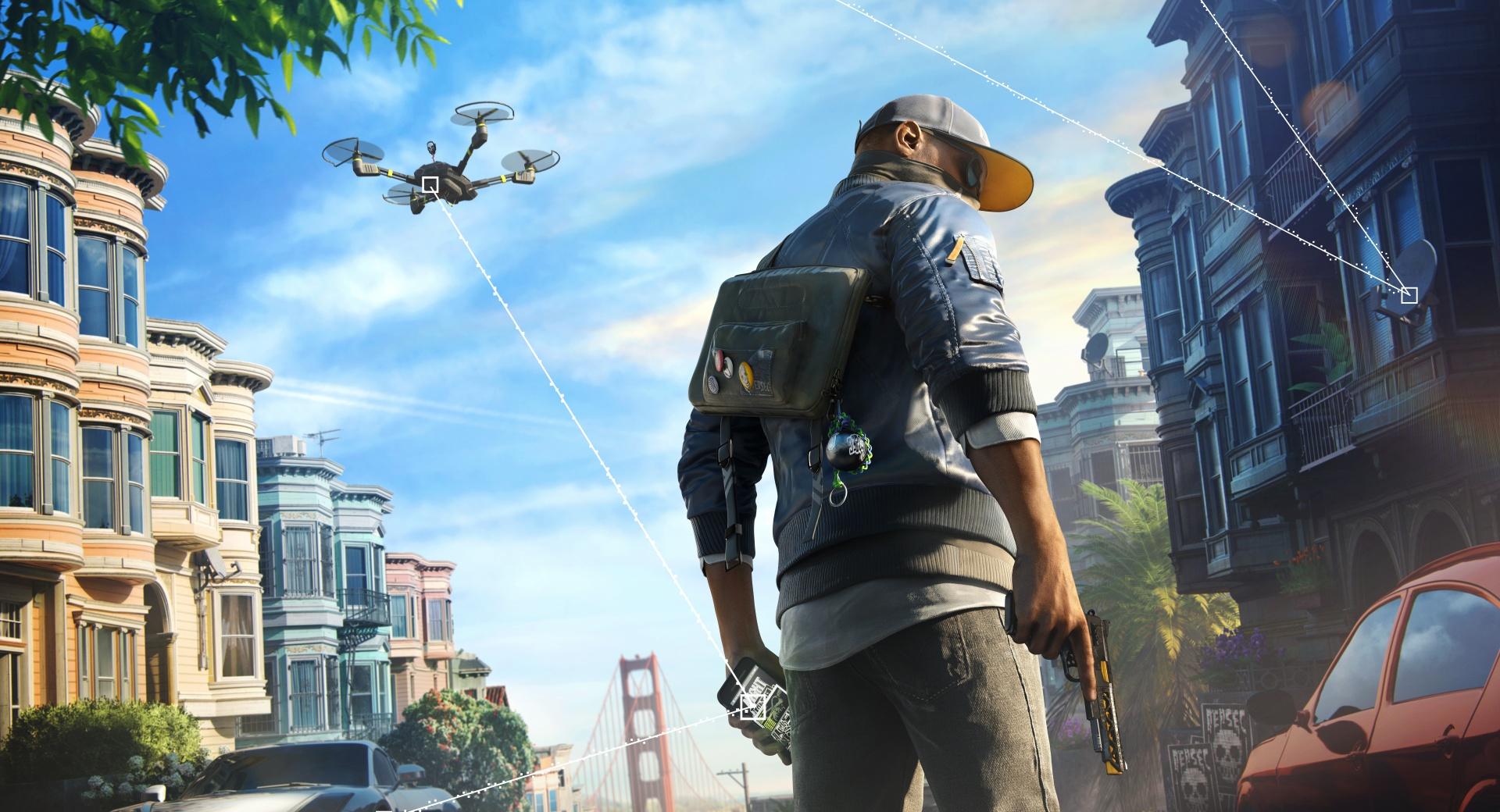 Watch Dogs 2 Marcus at 1334 x 750 iPhone 7 size wallpapers HD quality
