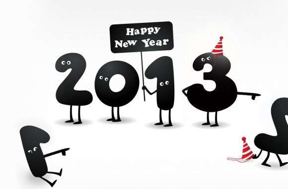 2013 Happy New Year 1 wallpapers hd quality