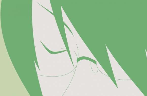 Anime Boy With Green Hair