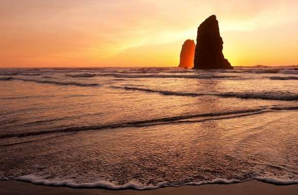 Beach Rock, Sunrise