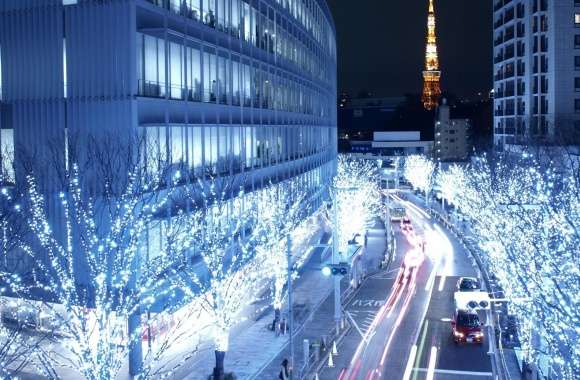 Blue Lights In Tokyo