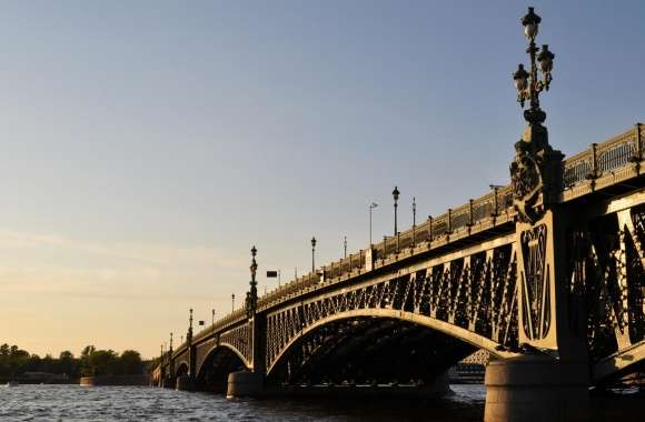Bridge In Saint Petersburg