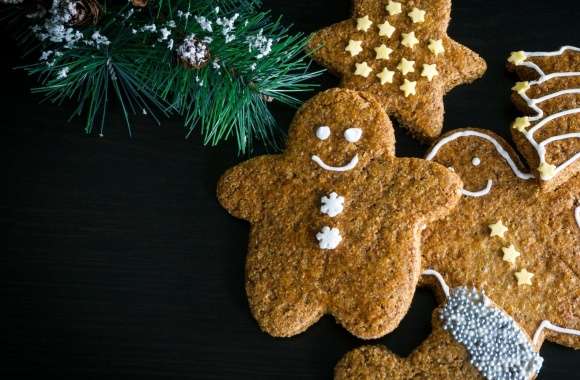 Christmas Gingerbread Man Cute