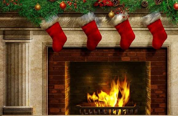 Christmas Present Socks wallpapers hd quality