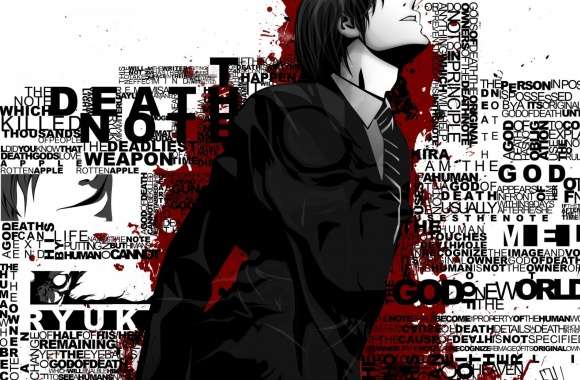 Death Note Typography