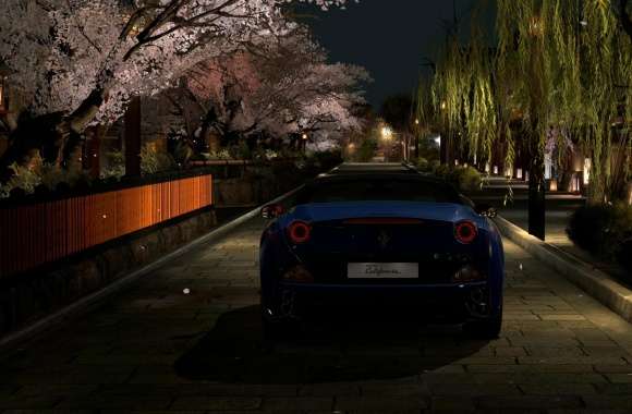 Ferrari California GT5 in Kyoto Gion