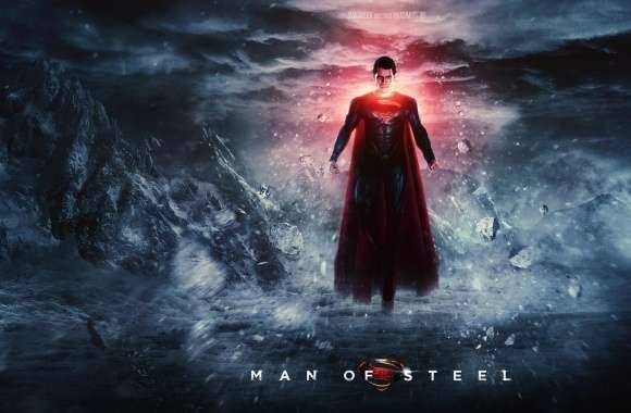 Man Of Steel Wallpaper Blue by Visuasys wallpapers hd quality