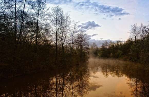 River Fog, Autumn