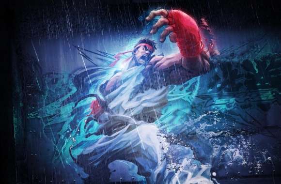 RYU IN THE STREET FIGHTER
