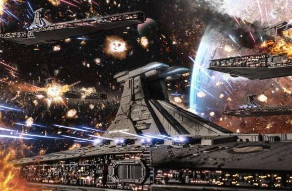 Star Wars Clone Wars Republic Venator Fleet