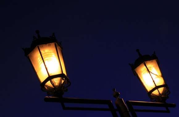 Street Lamp At Night