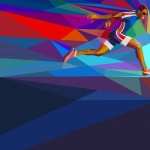 Male Olympic Runner images