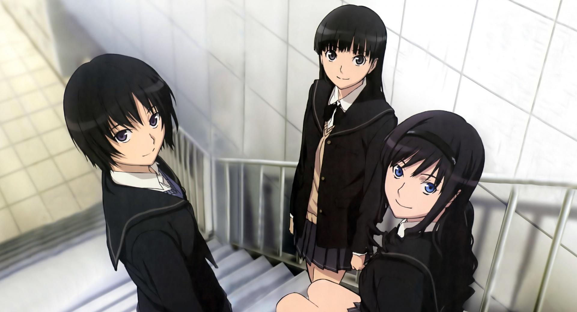 Amagami SS at 1024 x 1024 iPad size wallpapers HD quality