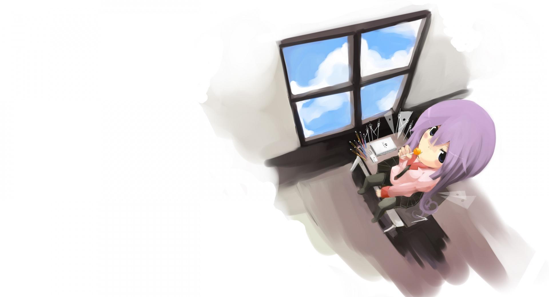 Anime Office Girl wallpapers HD quality