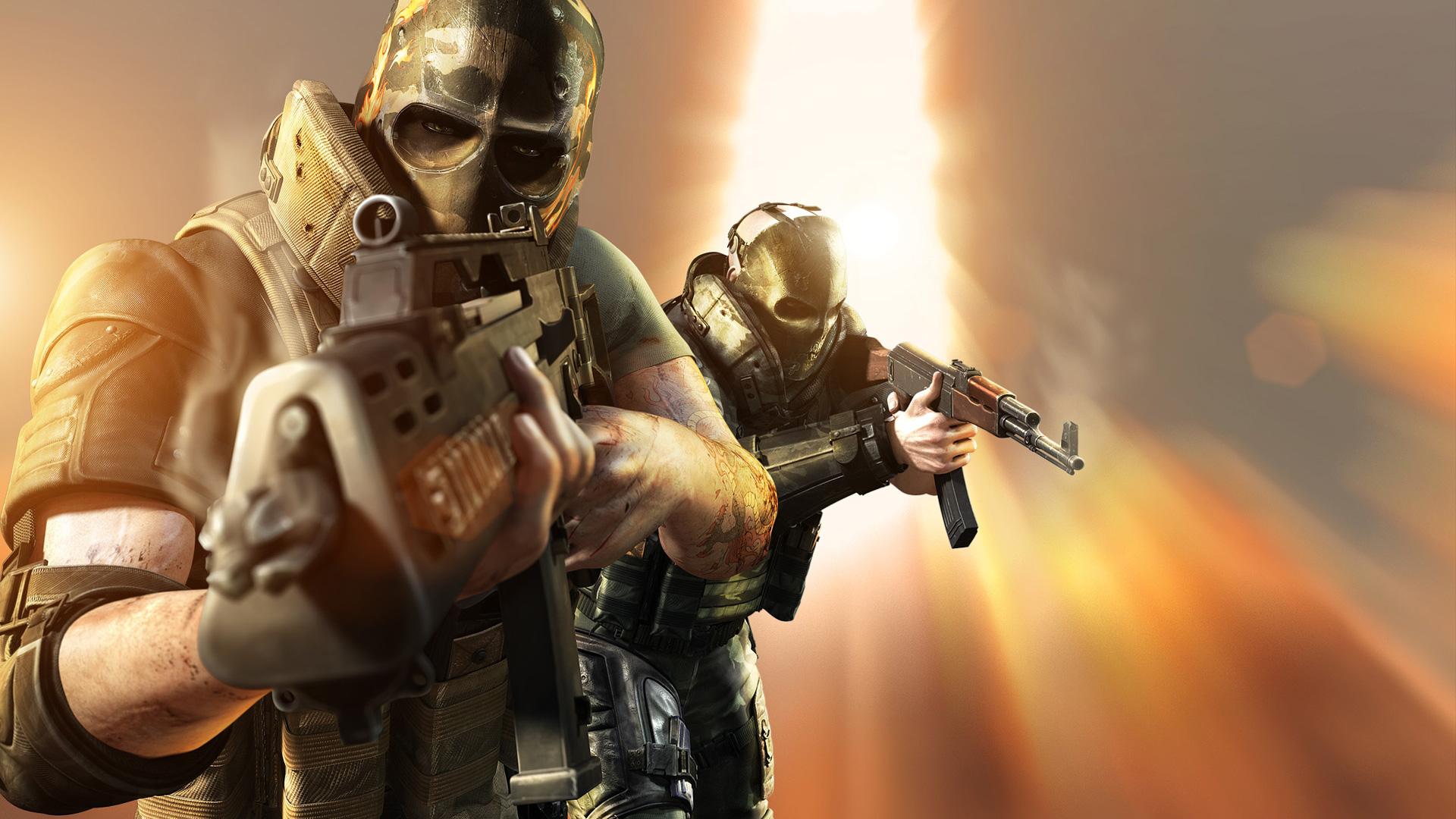 Army Of Two at 2048 x 2048 iPad size wallpapers HD quality