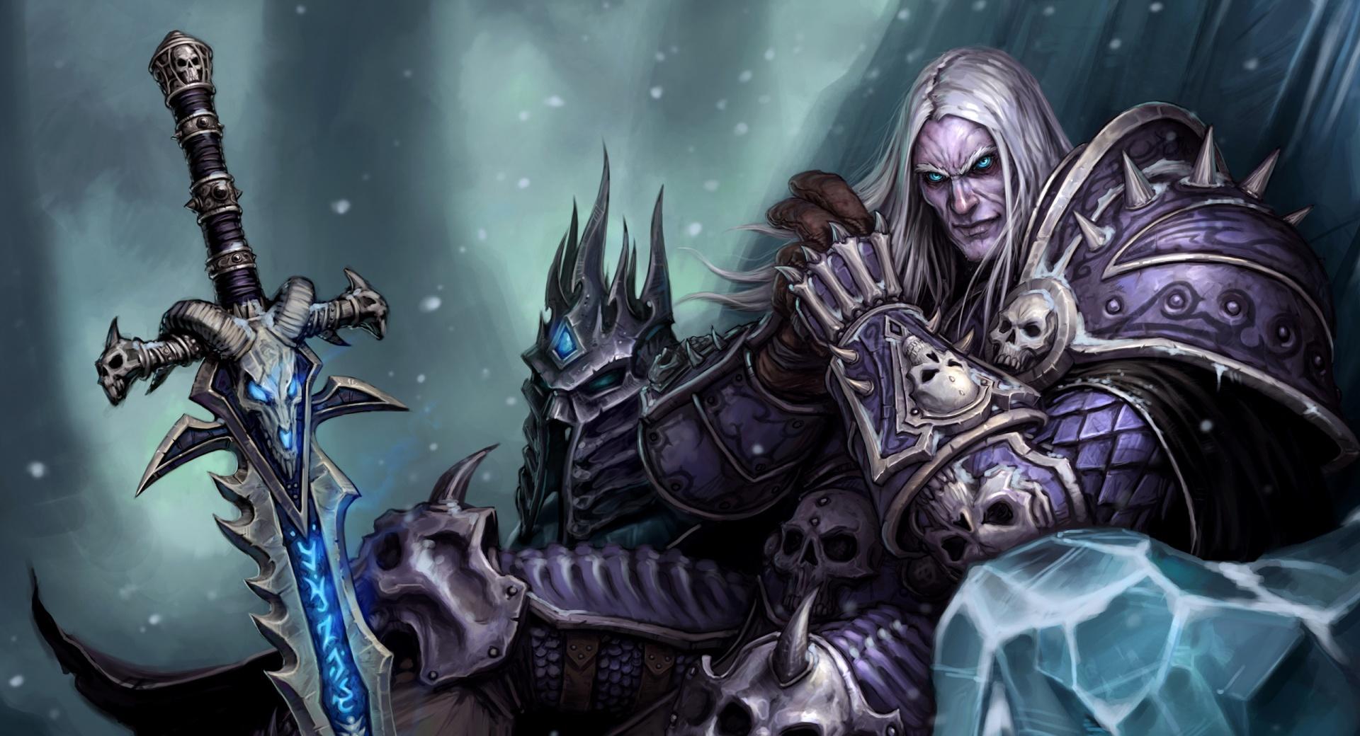 Arthas Menethil The Frozen Throne at 640 x 1136 iPhone 5 size wallpapers HD quality