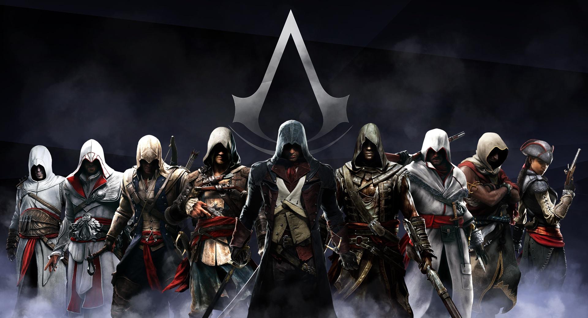 Assassins Creed Artwork Full HD at 1024 x 1024 iPad size wallpapers HD quality
