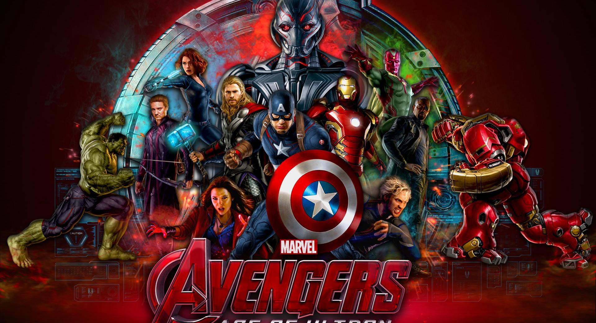 Avengers Age Of Ultron Superheroes at 2048 x 2048 iPad size wallpapers HD quality