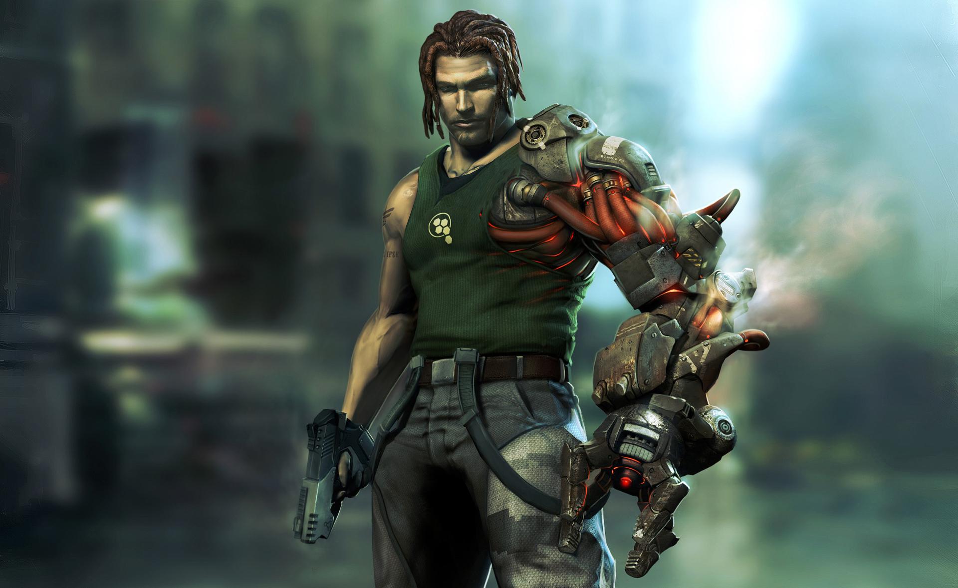 Bionic Commando at 640 x 960 iPhone 4 size wallpapers HD quality