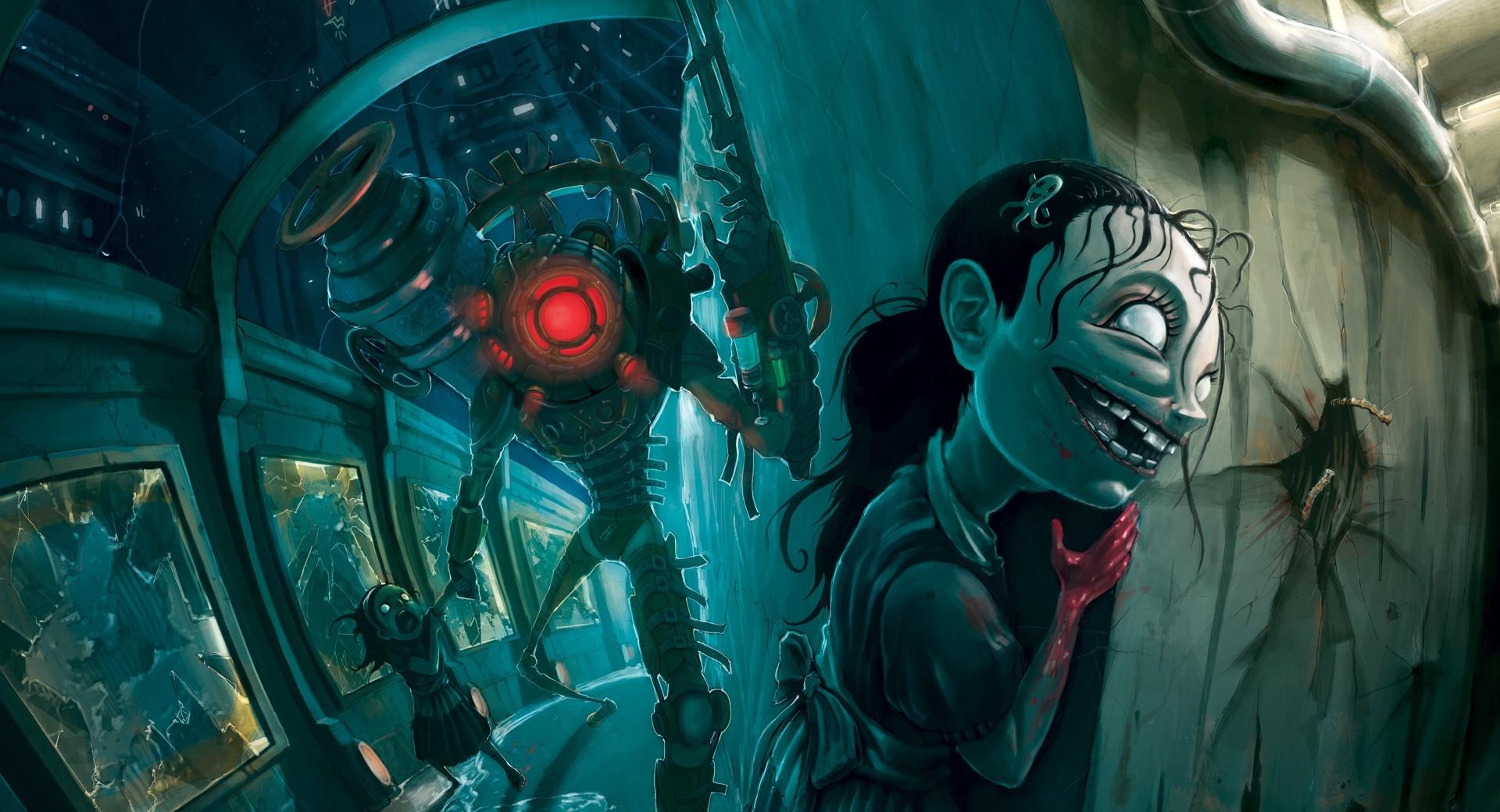 Bioshock 2 The Sisters at 1600 x 1200 size wallpapers HD quality
