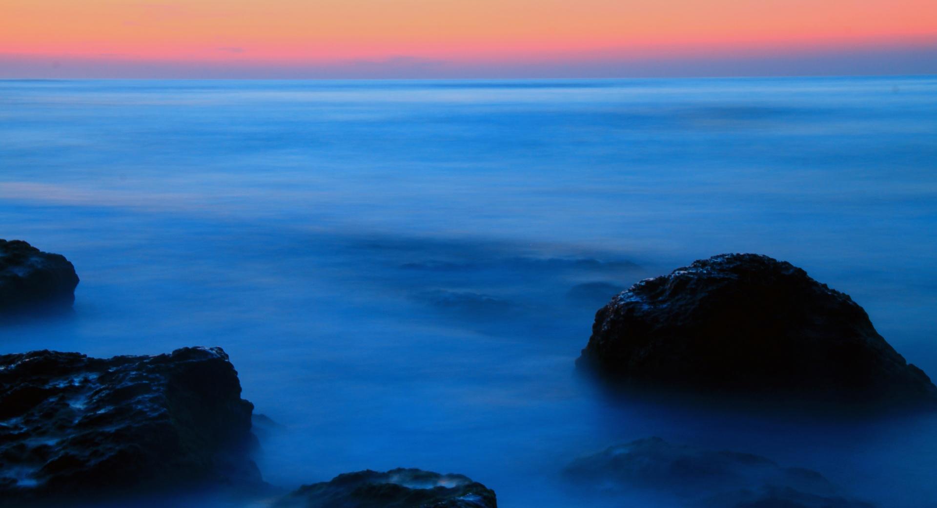 Blue Water, Dusk at 750 x 1334 iPhone 6 size wallpapers HD quality