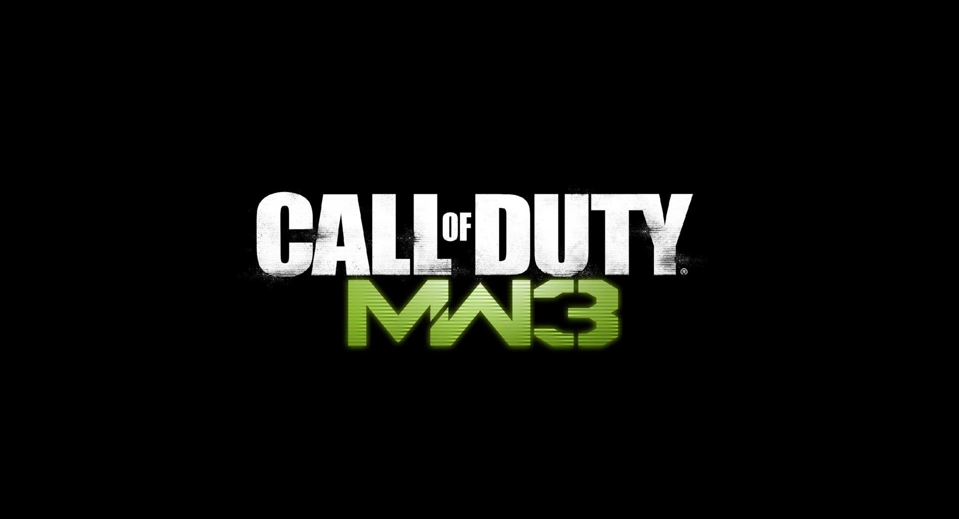 Call Of Duty MW3 Logo at 320 x 480 iPhone size wallpapers HD quality