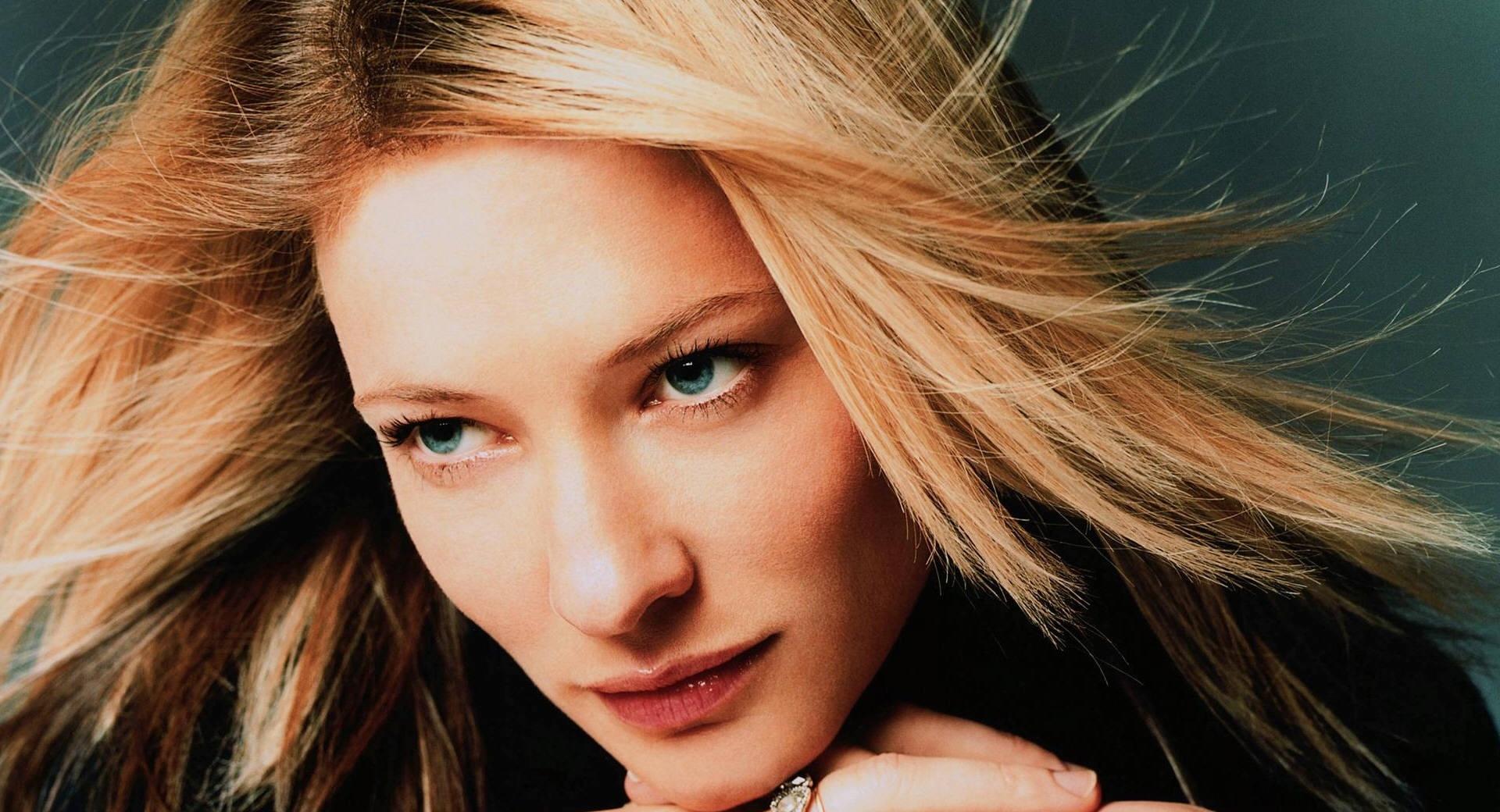 Cate Blanchett Portrait at 640 x 1136 iPhone 5 size wallpapers HD quality