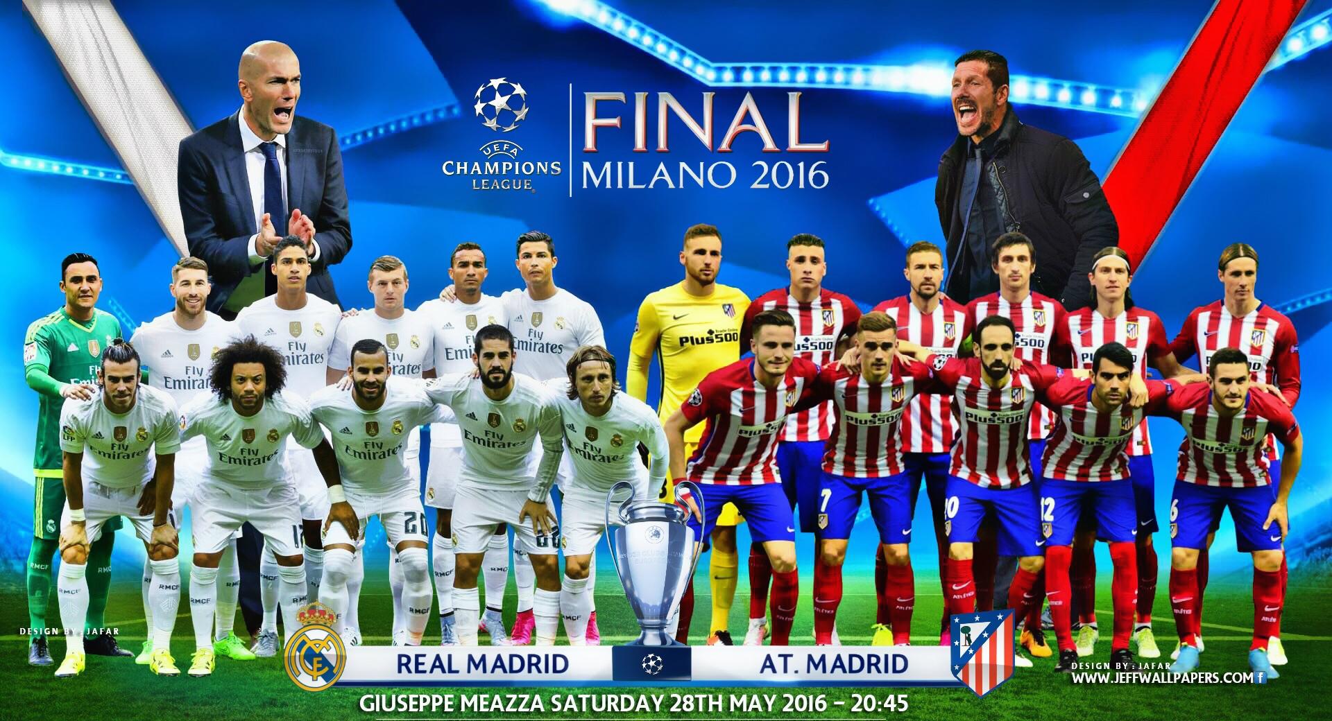 CHAMPIONS LEAGUE FINAL 2016 at 1024 x 768 size wallpapers HD quality