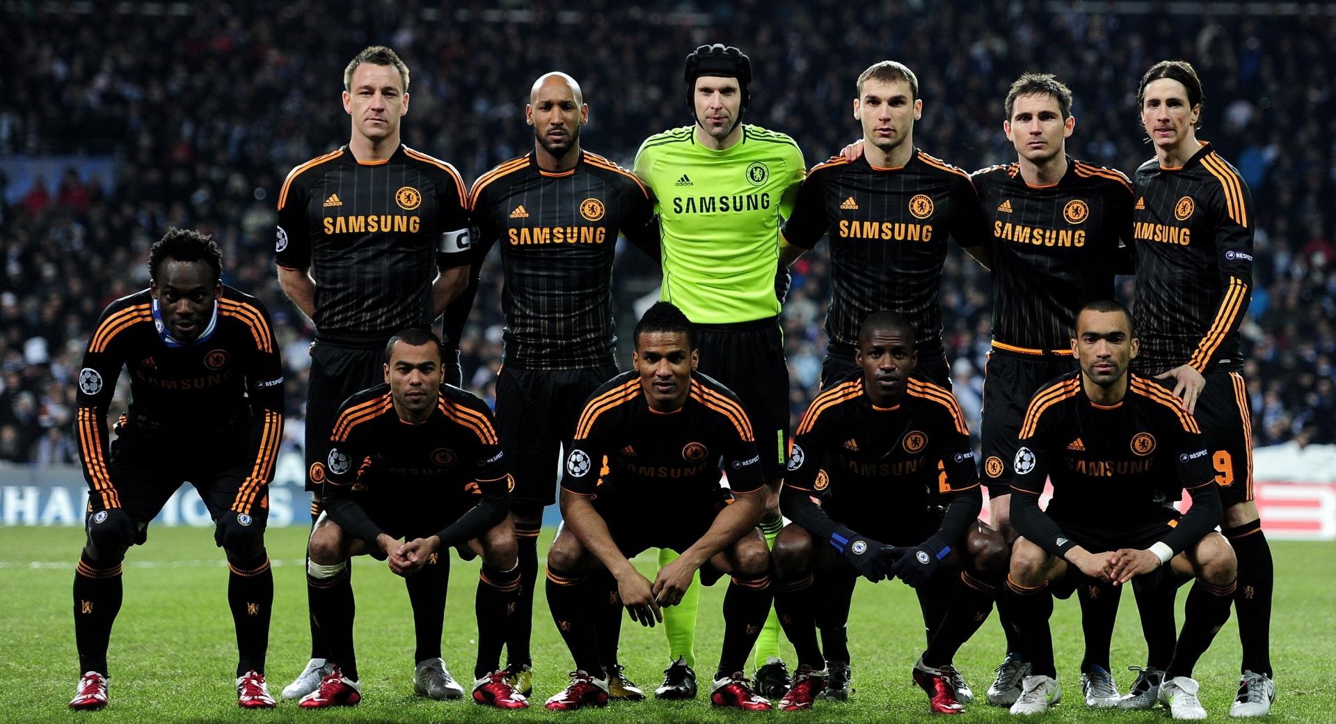 Chelsea Soccer Team at 1600 x 1200 size wallpapers HD quality