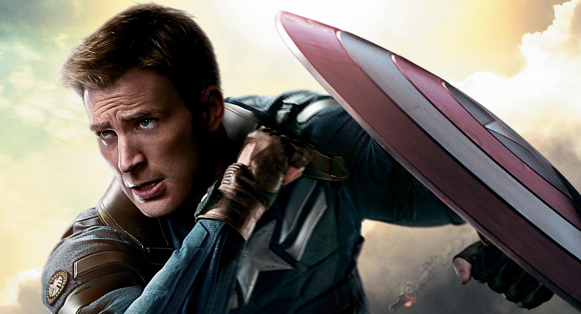 Chris Evans Captain America Winter Soldier at 1152 x 864 size wallpapers HD quality