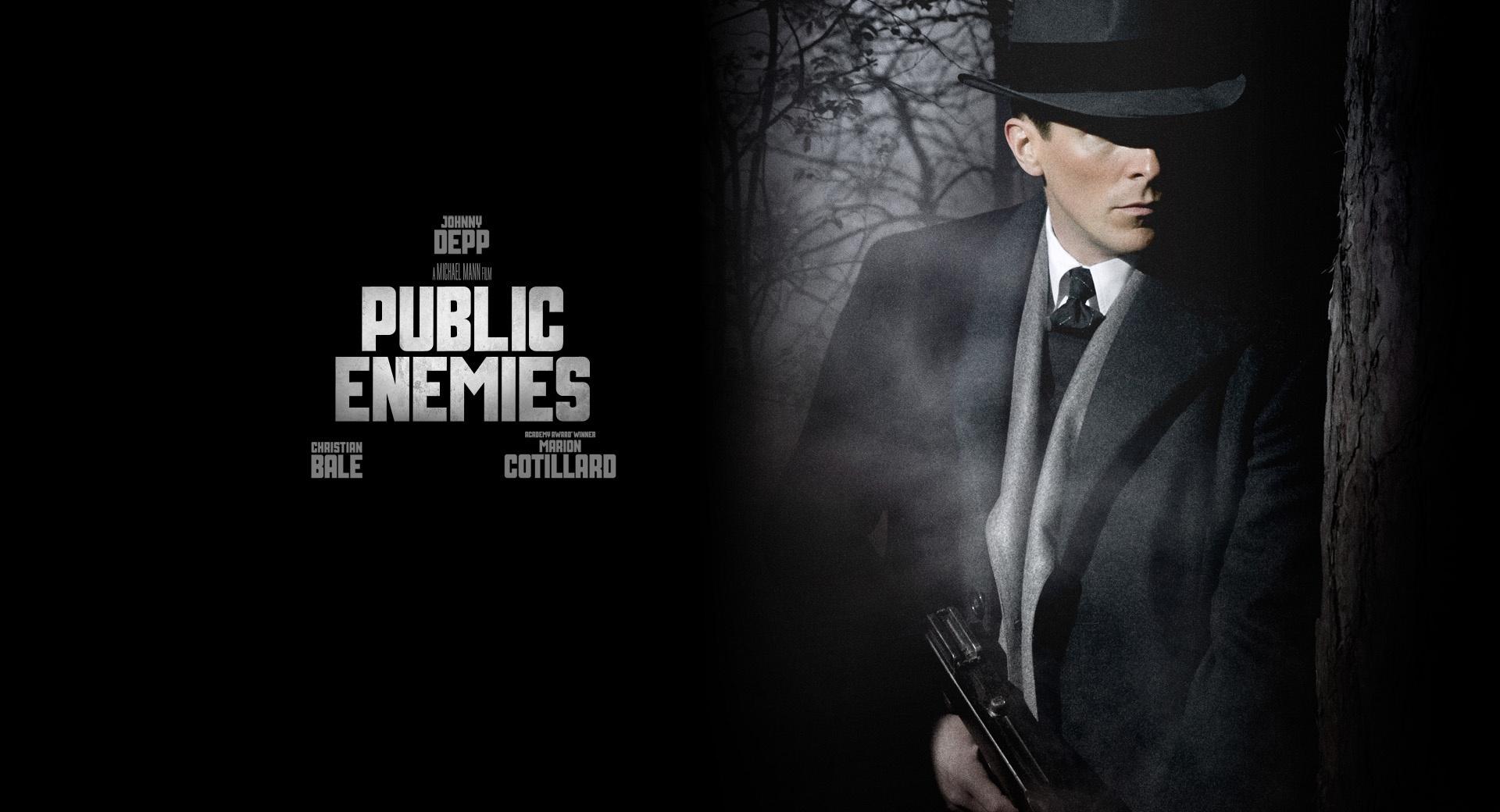 Christian Bale Public Enemies at 1334 x 750 iPhone 7 size wallpapers HD quality