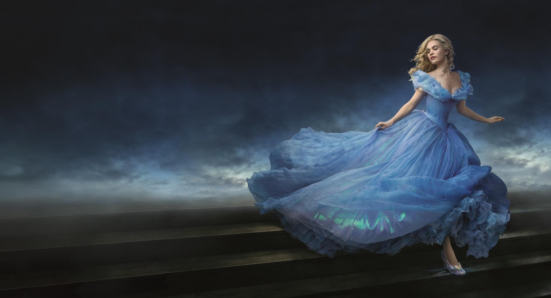 Cinderella 2015 Movie at 640 x 1136 iPhone 5 size wallpapers HD quality