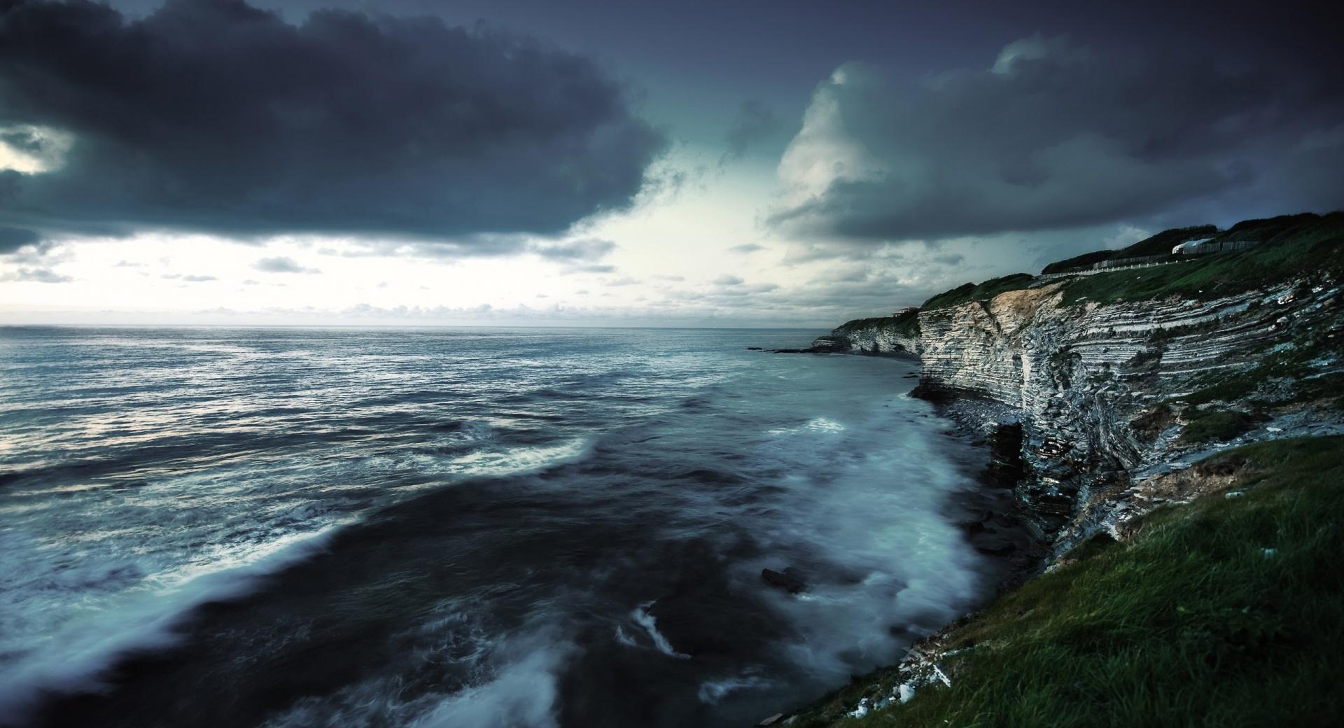 Coast, Stormy Weather wallpapers HD quality