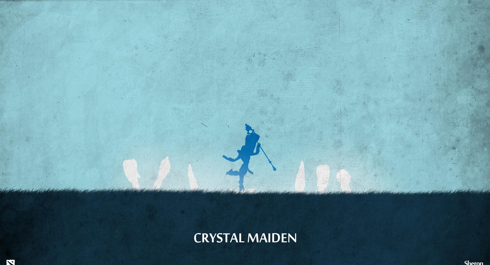 Crystal Maiden - DotA 2 at 2048 x 2048 iPad size wallpapers HD quality