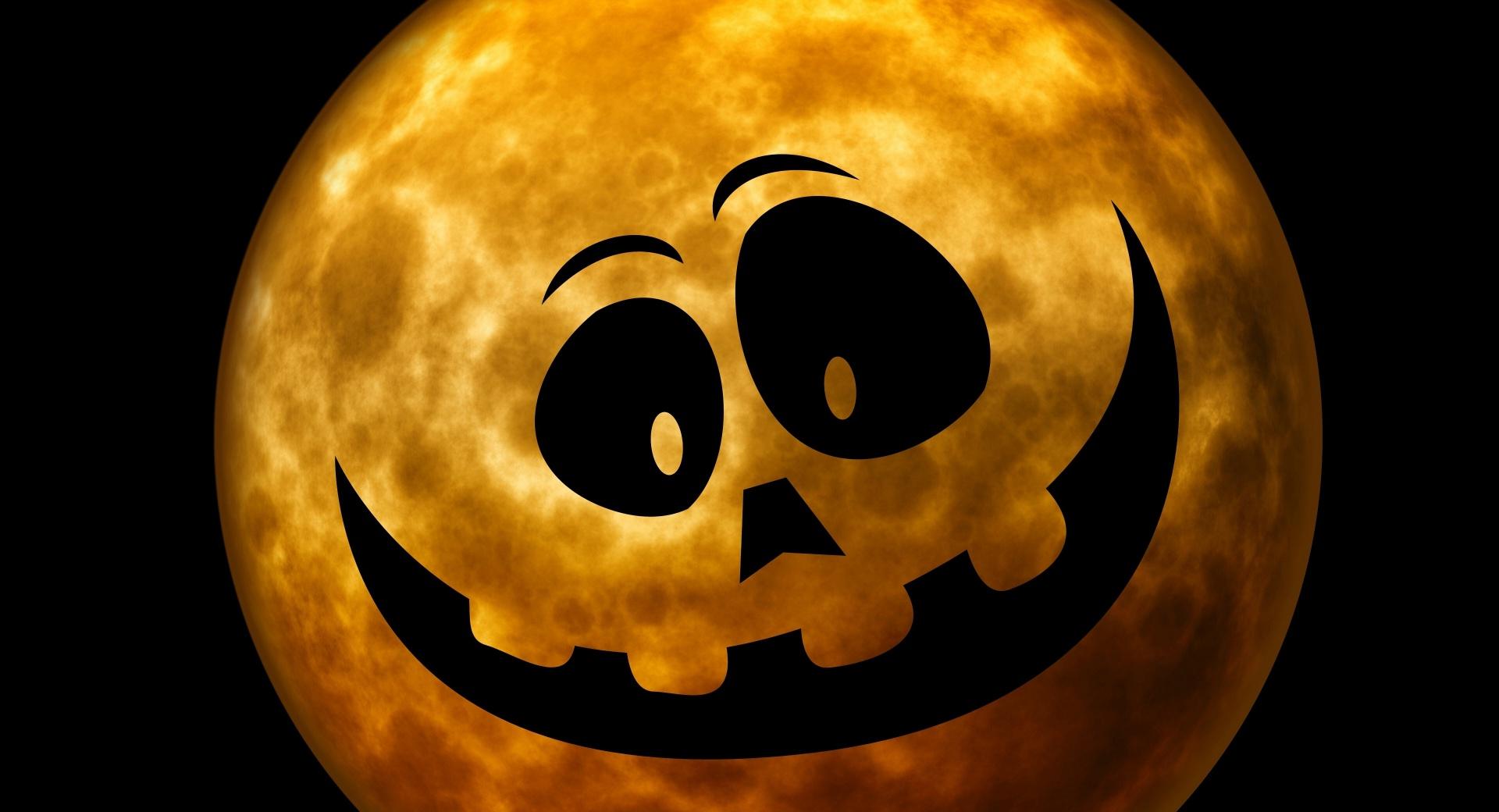 Cute Halloween Background at 2048 x 2048 iPad size wallpapers HD quality