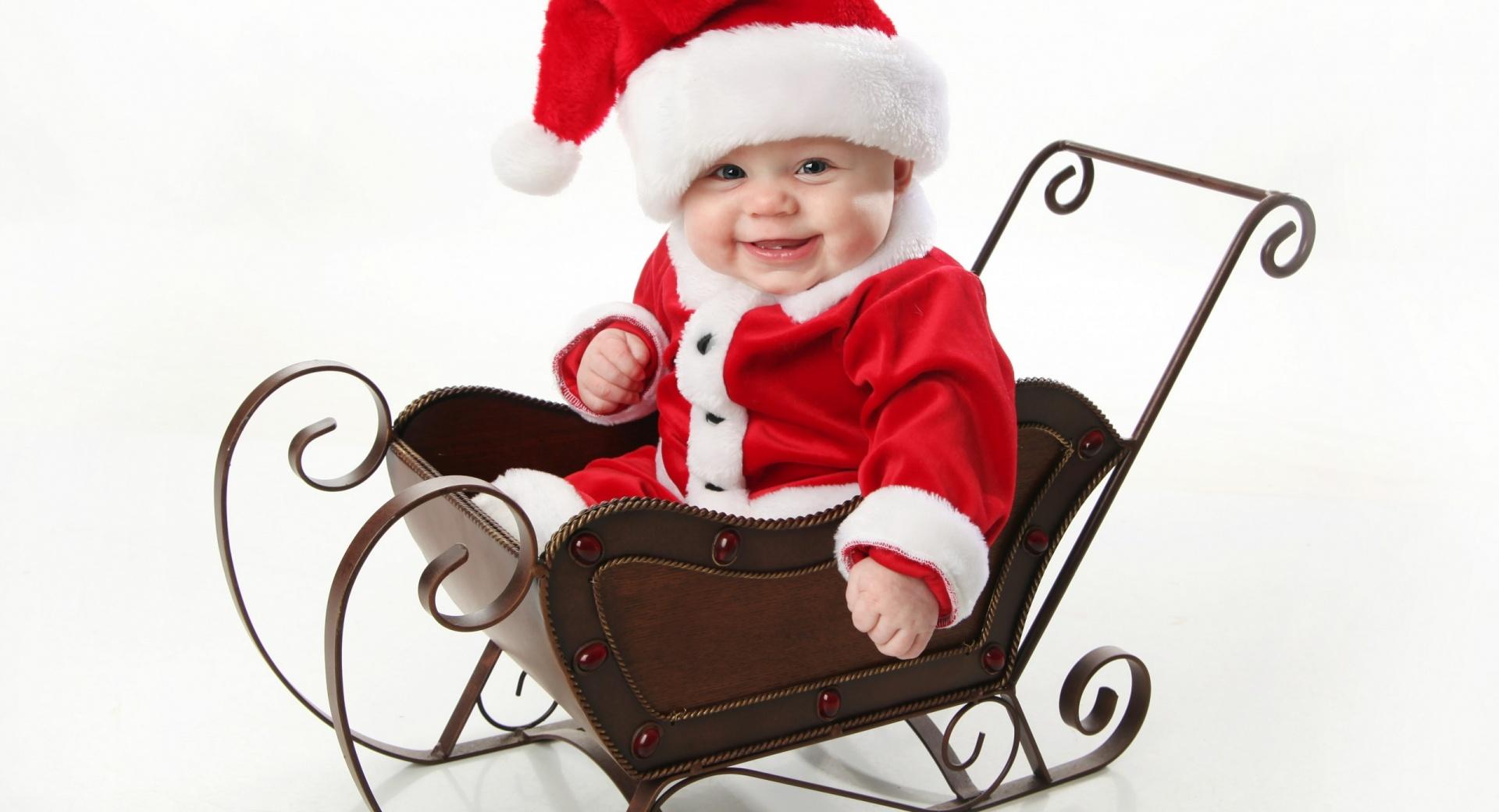 Cute Little Santa at 1024 x 768 size wallpapers HD quality