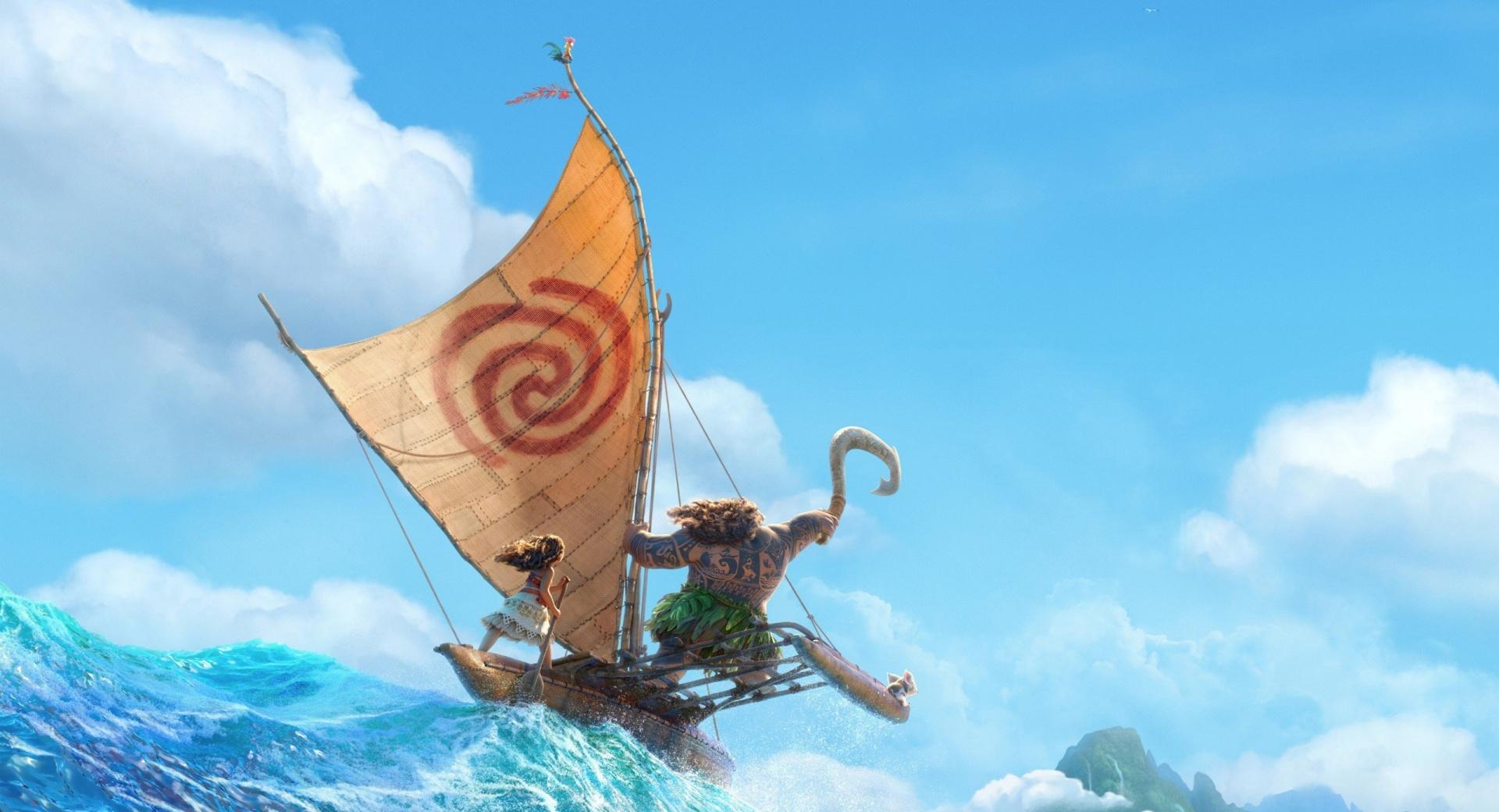 Disney Moana 2016 Animation at 640 x 1136 iPhone 5 size wallpapers HD quality