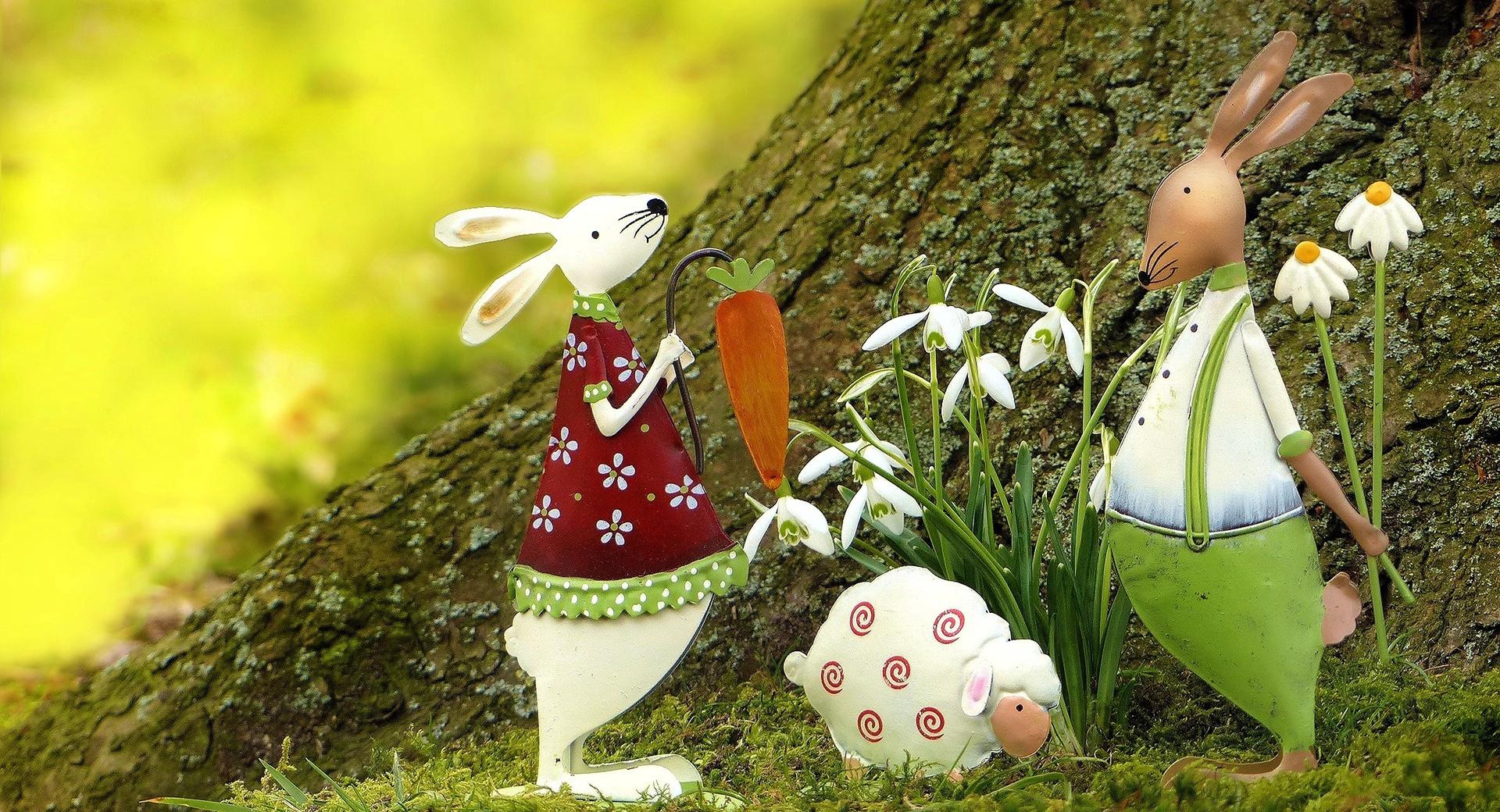 Easter Decoration Outdoor at 750 x 1334 iPhone 6 size wallpapers HD quality