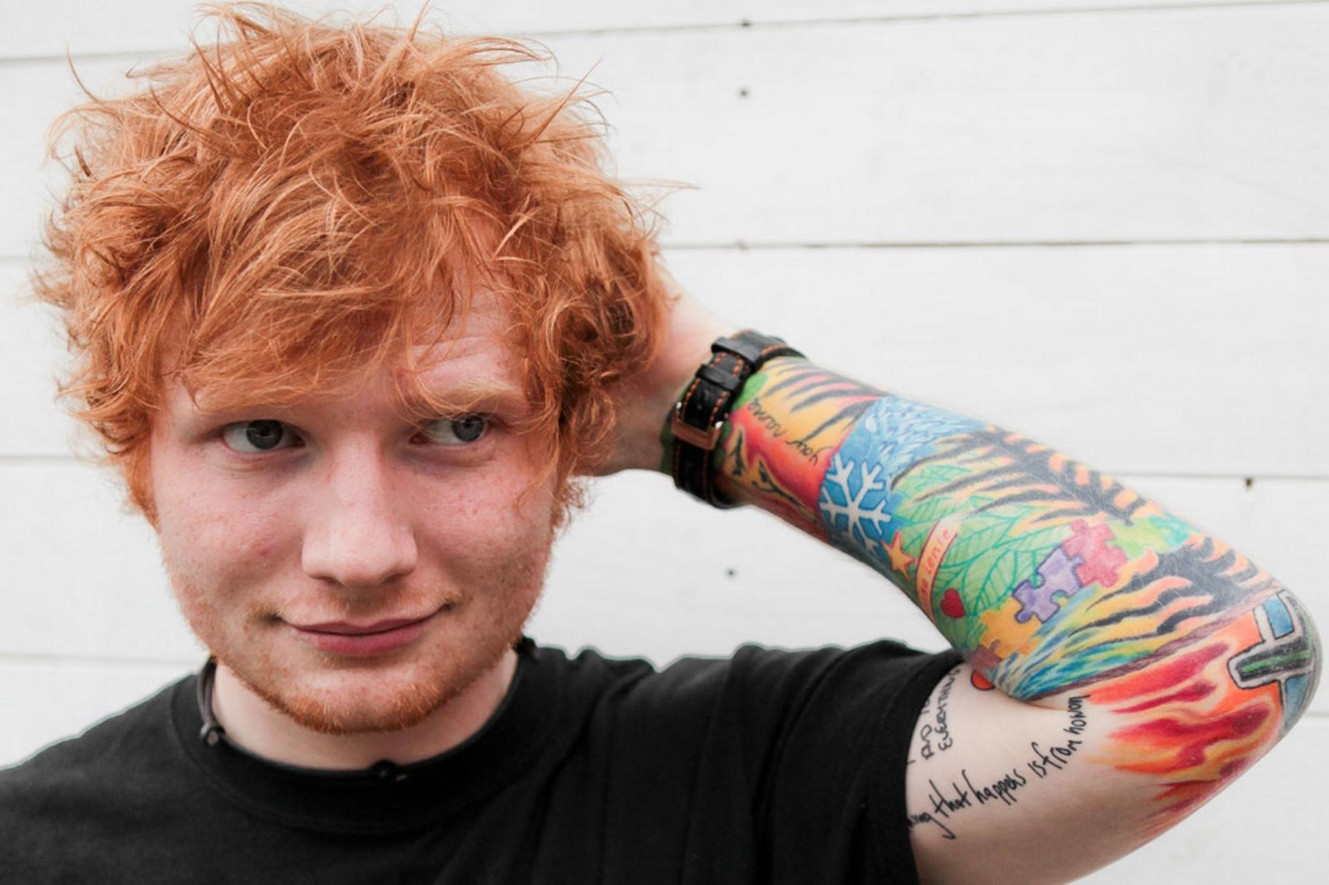 Ed Sheeran at 1024 x 768 size wallpapers HD quality