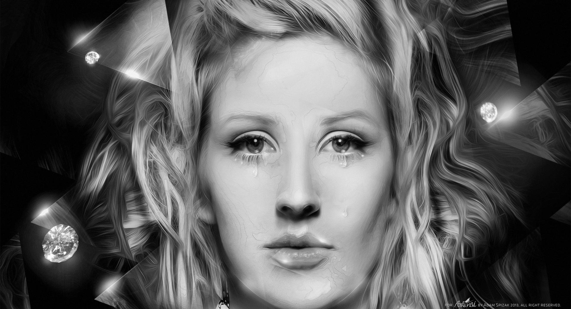 Ellie Goulding Crying at 1280 x 960 size wallpapers HD quality
