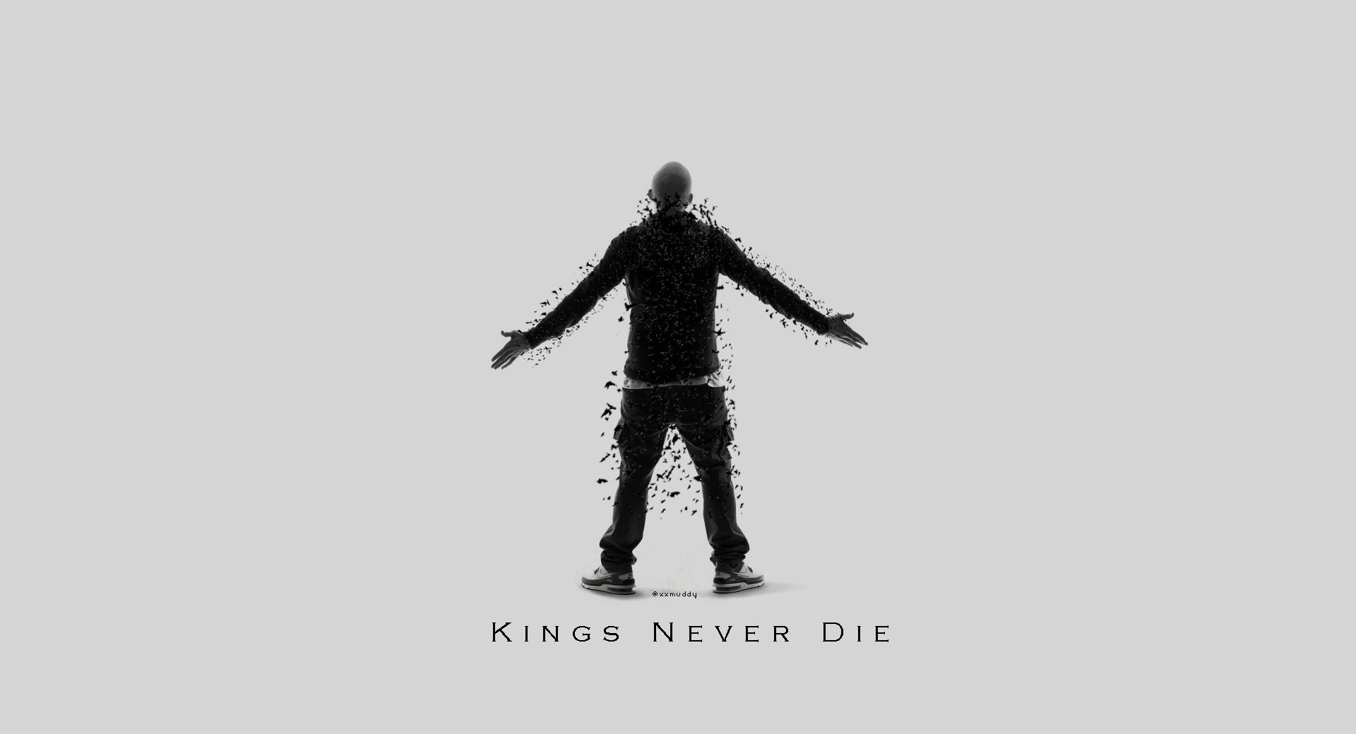 Eminem Kings Never Die at 750 x 1334 iPhone 6 size wallpapers HD quality