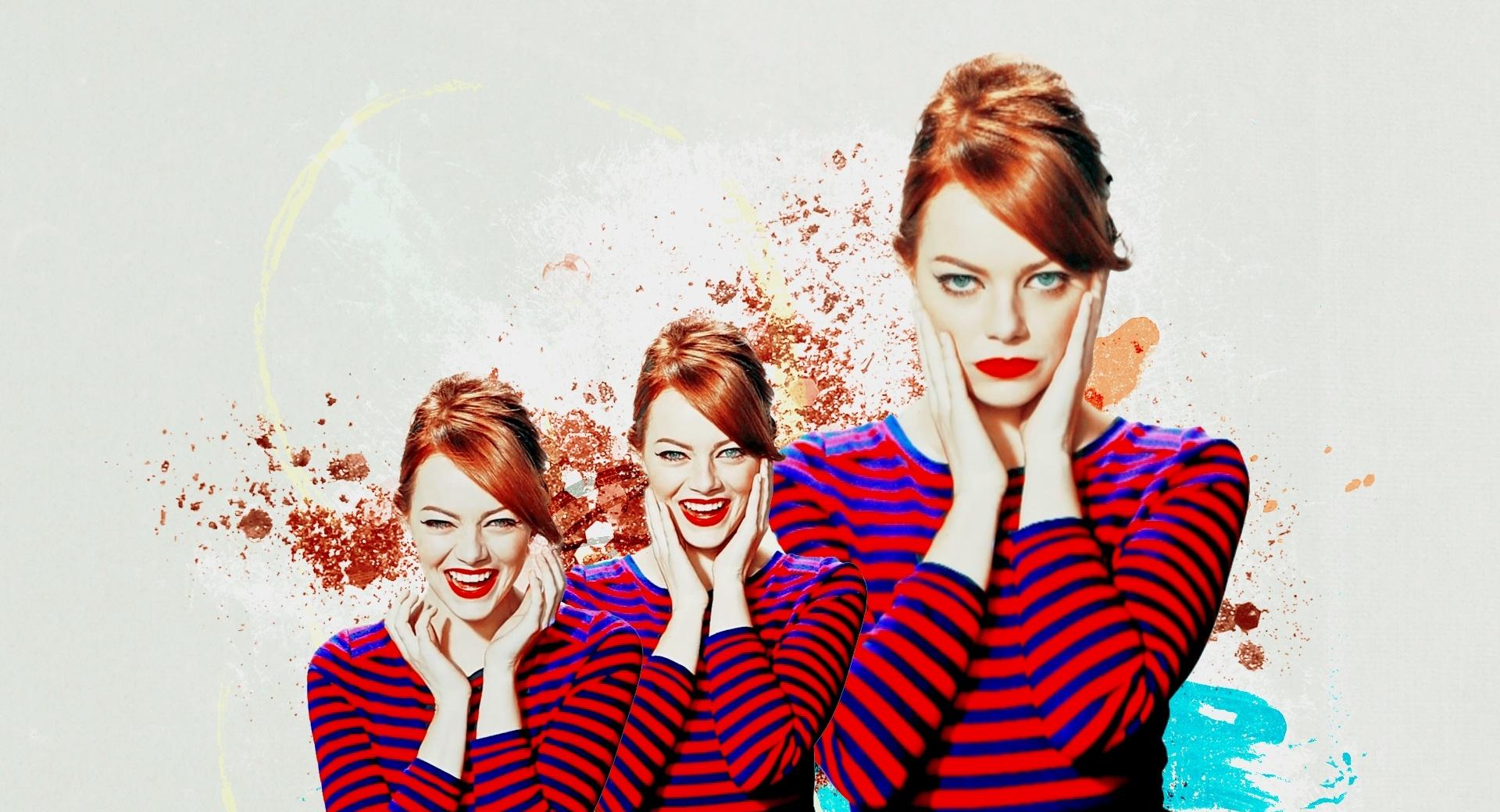 Emma Stone Red Hair at 1600 x 1200 size wallpapers HD quality
