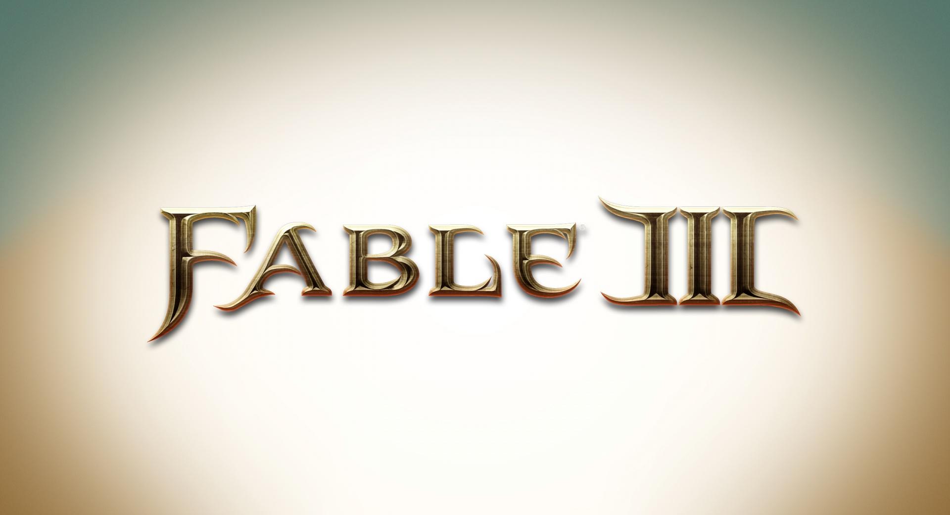 Fable III Logo wallpapers HD quality