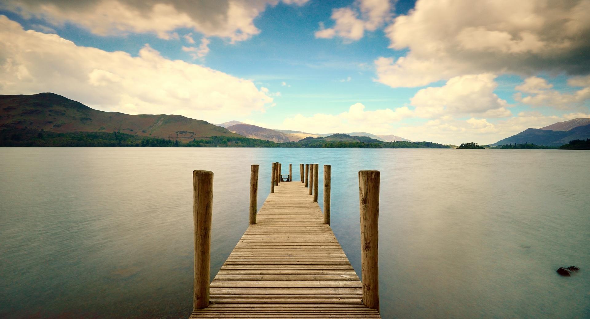 Fishing Pier at 750 x 1334 iPhone 6 size wallpapers HD quality