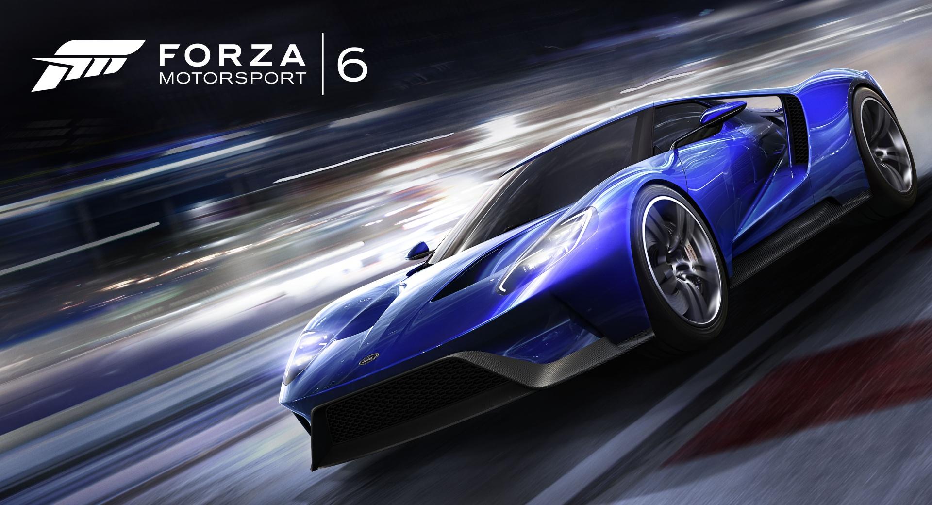 Forza Motorsport 6 Ford GT 2015 at 750 x 1334 iPhone 6 size wallpapers HD quality