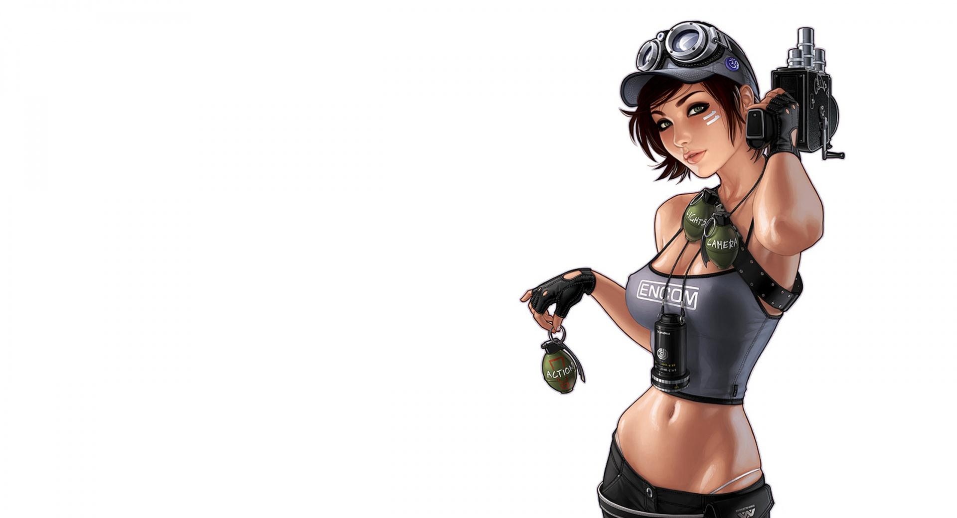 Girl Fighter at 1600 x 1200 size wallpapers HD quality