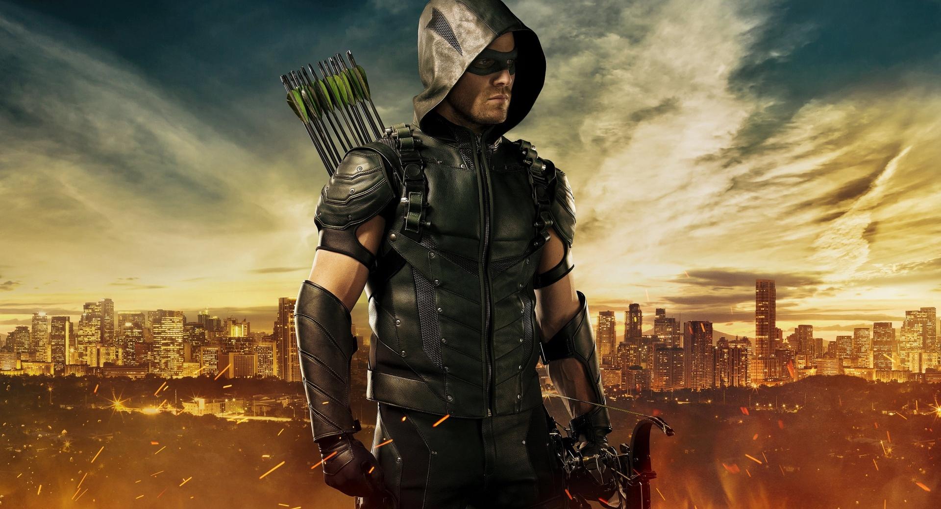 Green Arrow Season 4 at 640 x 1136 iPhone 5 size wallpapers HD quality
