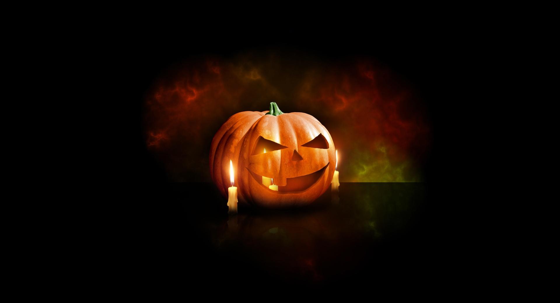 Halloween Pumpkin at 1024 x 1024 iPad size wallpapers HD quality